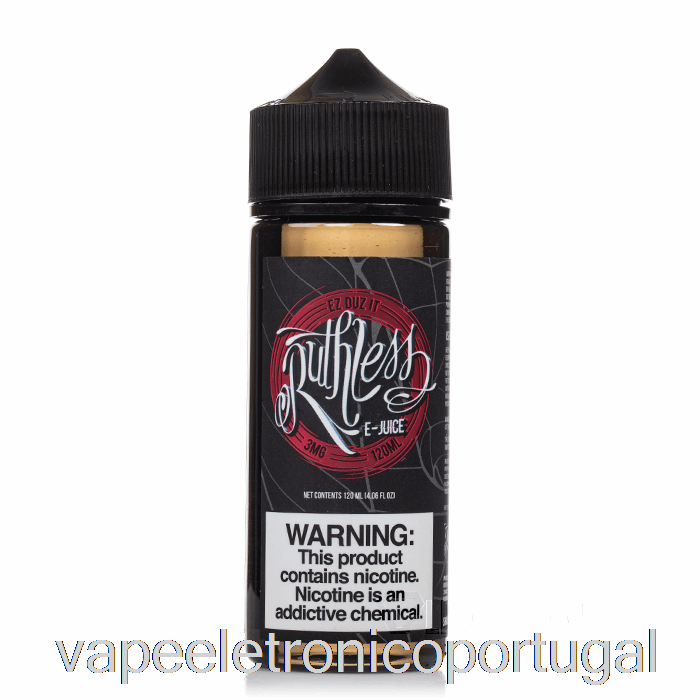 Vape Eletrônico Ez Duz It - Vapor Implacável - 120ml 3mg